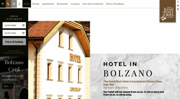 hotel-post-gries.com