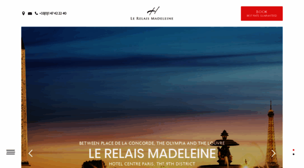 hotel-relais-madeleine.com