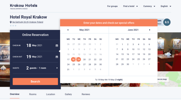 hotel-royal.krakowhotels.net