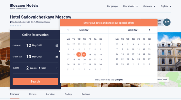 hotel-sadovnicheskaya.moscow-hotels.org