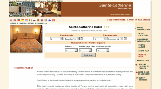 hotel-sainte-catherine.h-rez.com