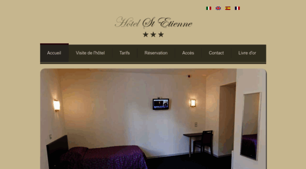 hotel-saintetienne-lourdes.com