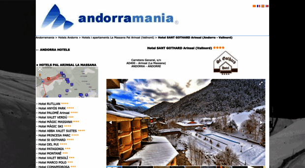 hotel-sant-gothard-arinsal.andorramania.com