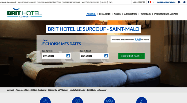 hotel-st-malo-surcouf.brithotel.fr