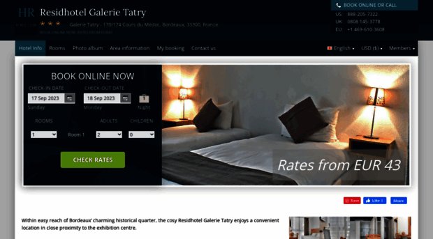hotel-tatry-bordeaux.h-rez.com