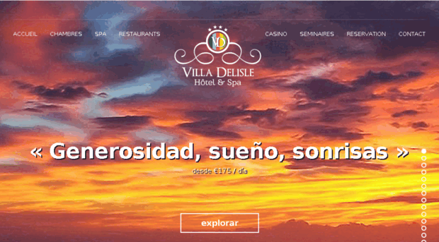 hotel-villadelisle.com