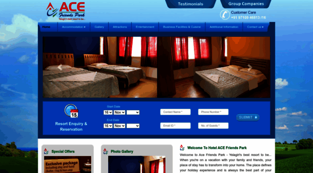 hotelacefriendsparkyelagiri.com