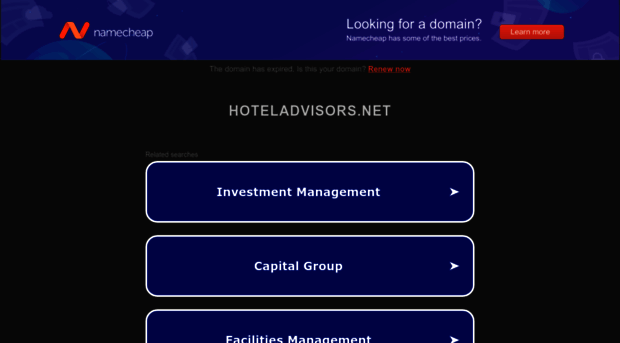 hoteladvisors.net