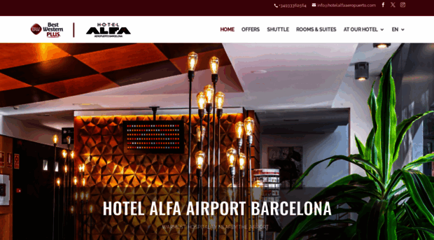 hotelalfaaeropuerto.com