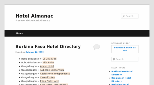 hotelalmanac.com