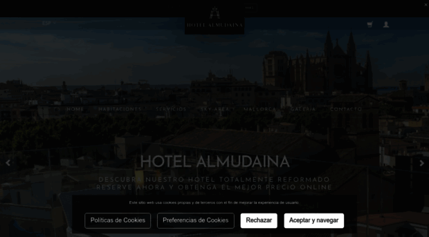 hotelalmudaina.com
