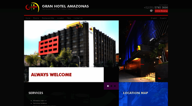 hotelamazonas.com.mx