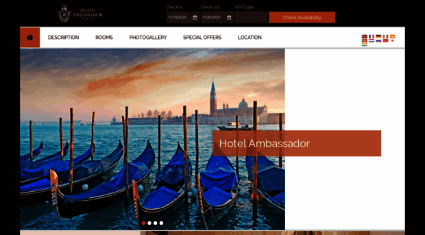 hotelambassadorvenice.com