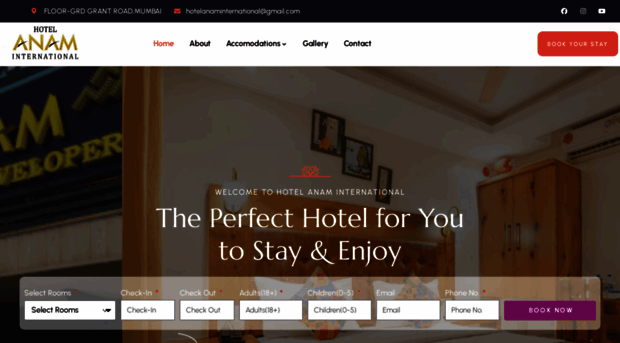 hotelanaminternational.com