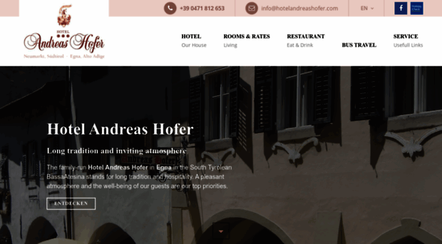 hotelandreashofer.com