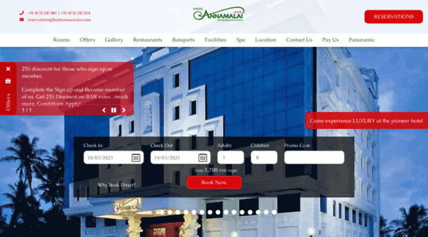 hotelannamalai.com