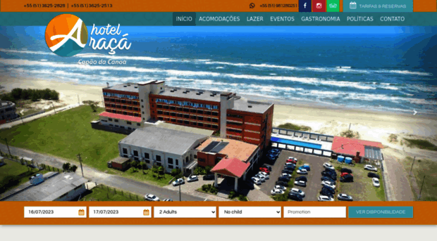 hotelaraca.com.br