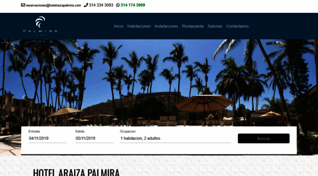 hotelaraizapalmira.com