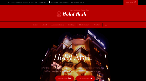 hotelarati.com.np