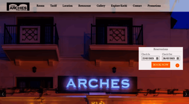 hotelarches.com