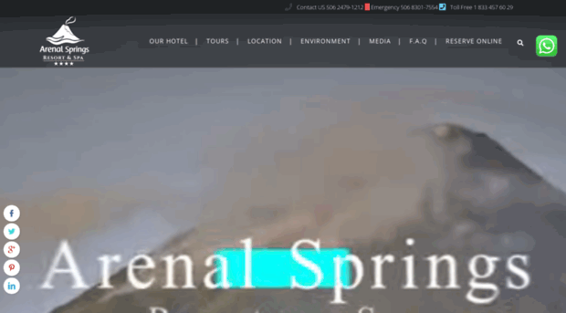 hotelarenalspring.com