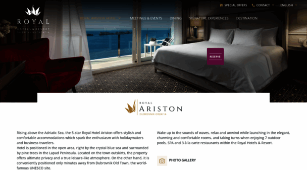 hotelaristondubrovnik.com