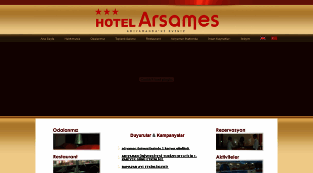 hotelarsames.com