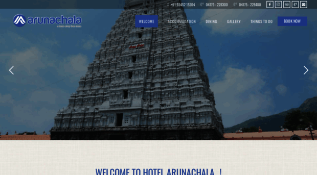 hotelarunachala.in