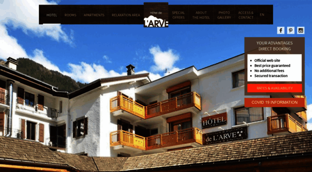 hotelarve-chamonix.com