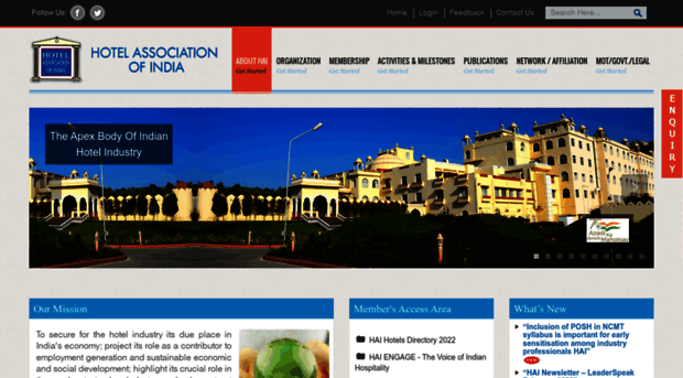 hotelassociationofindia.com