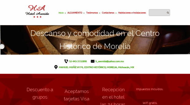 hotelavenidamorelia.com.mx