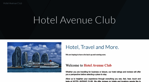 hotelavenueclub.com