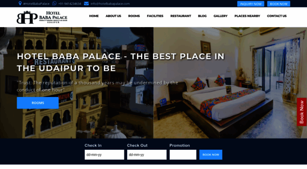 hotelbabapalace.com