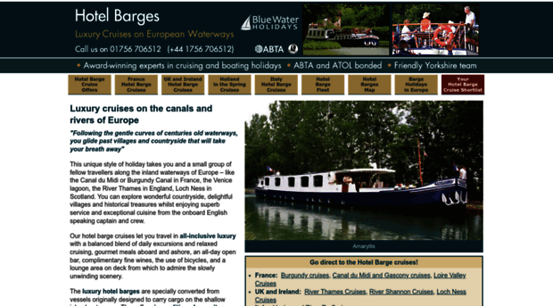 hotelbarges.co.uk