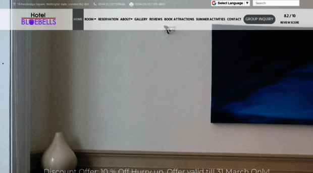 hotelbluebells.com