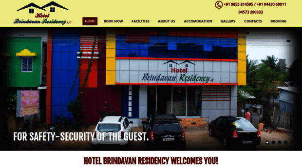 hotelbrindavanresidency.com