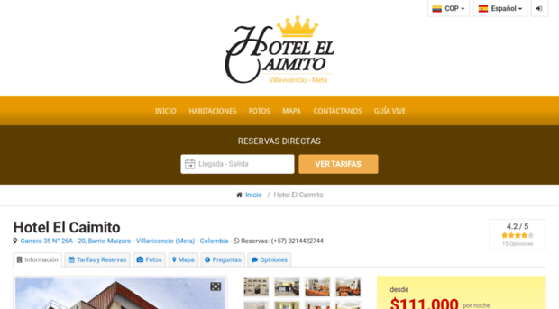 hotelcaimito.com