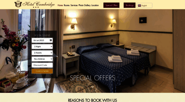 hotelcambridgeroma.com