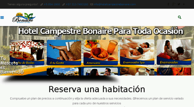 hotelcampestrebonaire.com