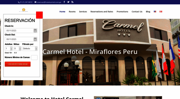 hotelcarmel.com.pe