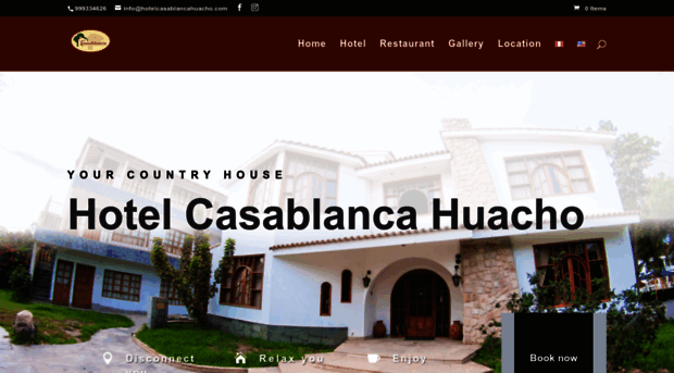 hotelcasablancahuacho.com