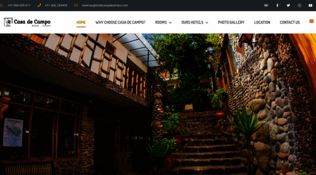 hotelcasadecampo.com