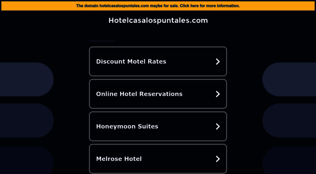 hotelcasalospuntales.com