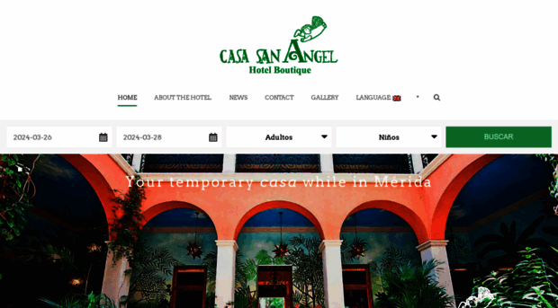 hotelcasasanangel.com