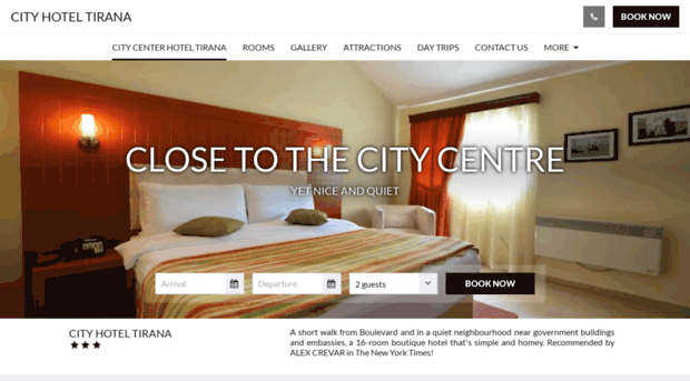 hotelcitytirana.com