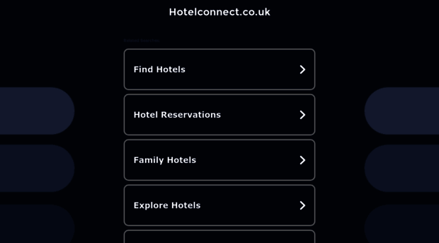 hotelconnect.co.uk