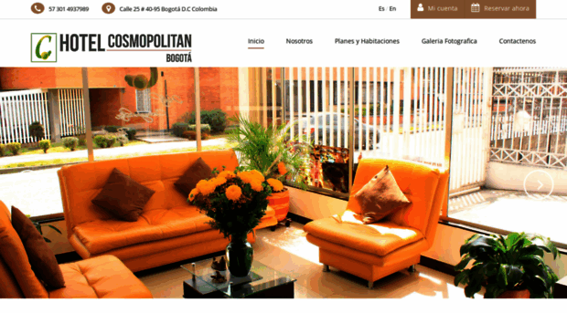 hotelcosmopolitanbogota.com