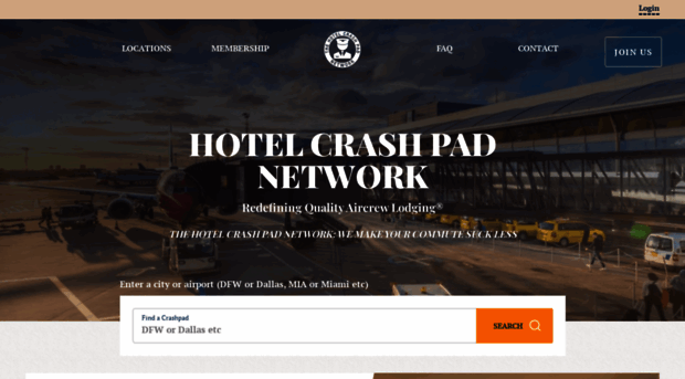 hotelcrashpads.com