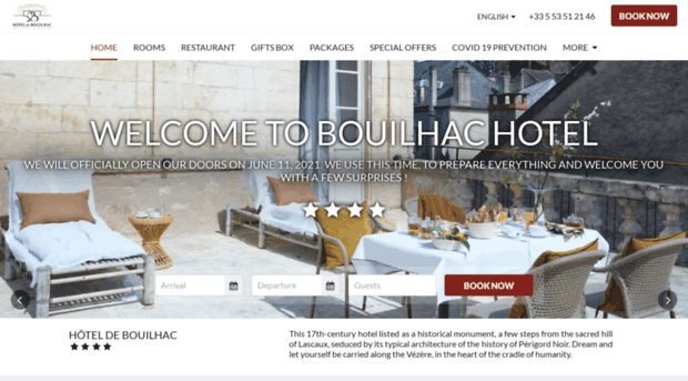 hoteldebouilhac-montignaclascaux.fr