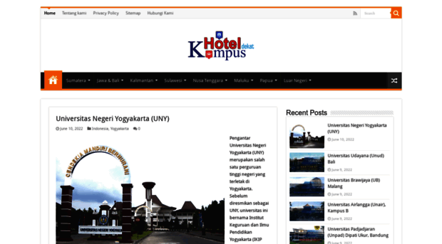 hoteldekatkampus.com